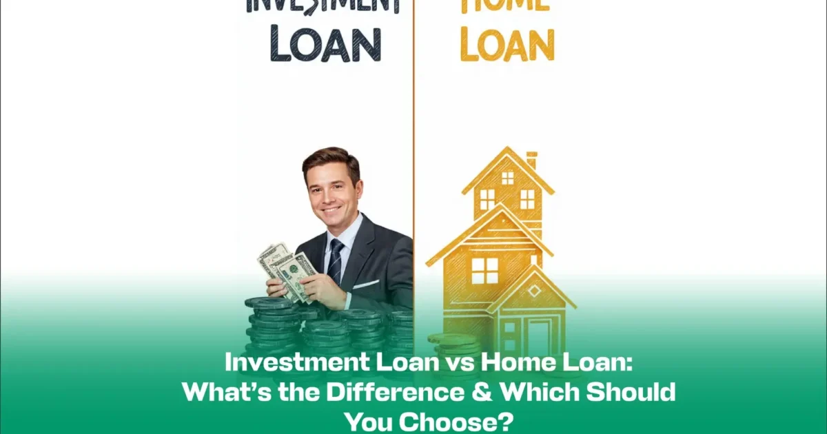investment loan vs home loan
