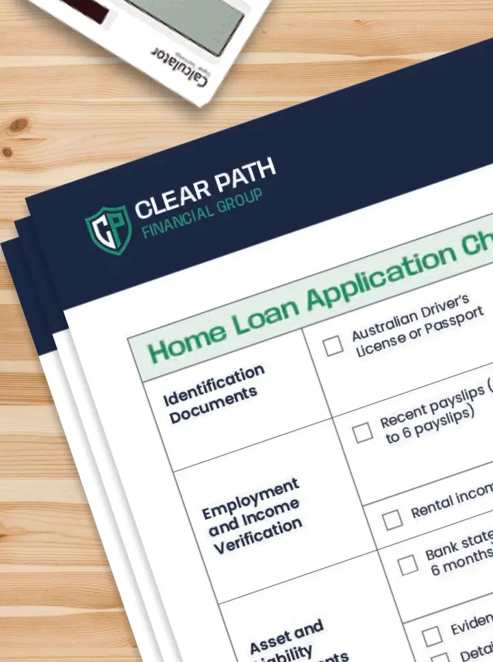 Home Loan Application Checklist by ClearPath Financial Group